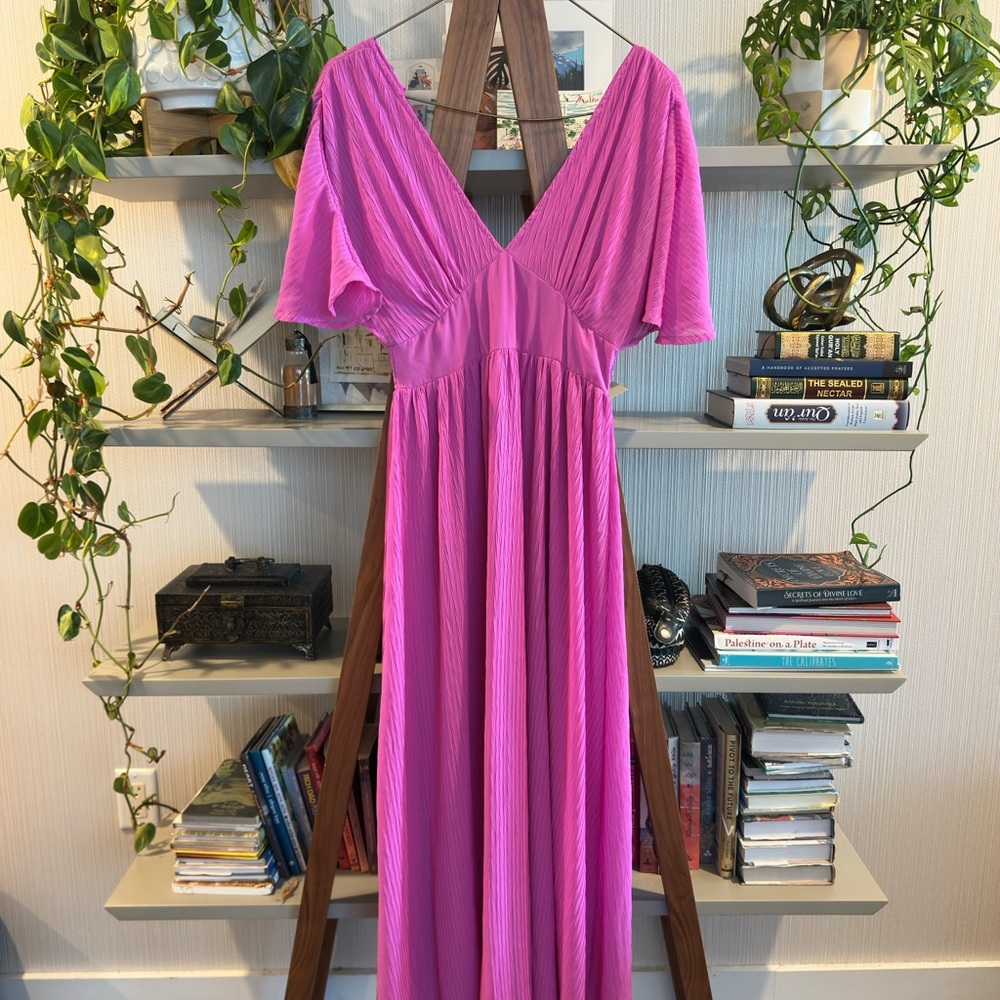 Marshalls Vibrant Pink Maxi Dress
